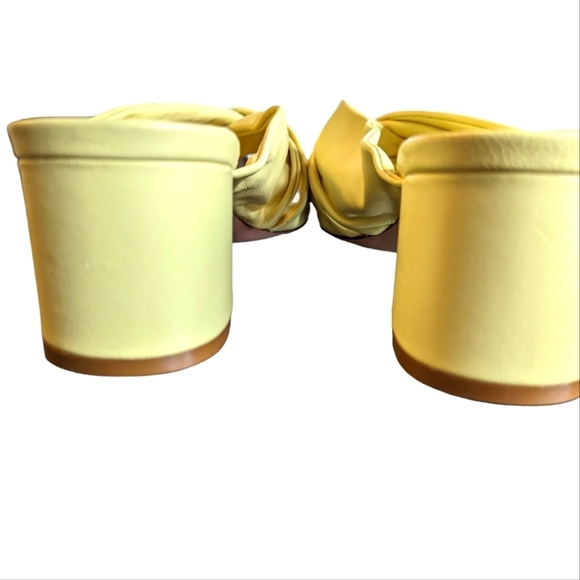 Rebecca Allen The Twist, Citrine Leather ... Size 8.5 - Picture 7 of 10